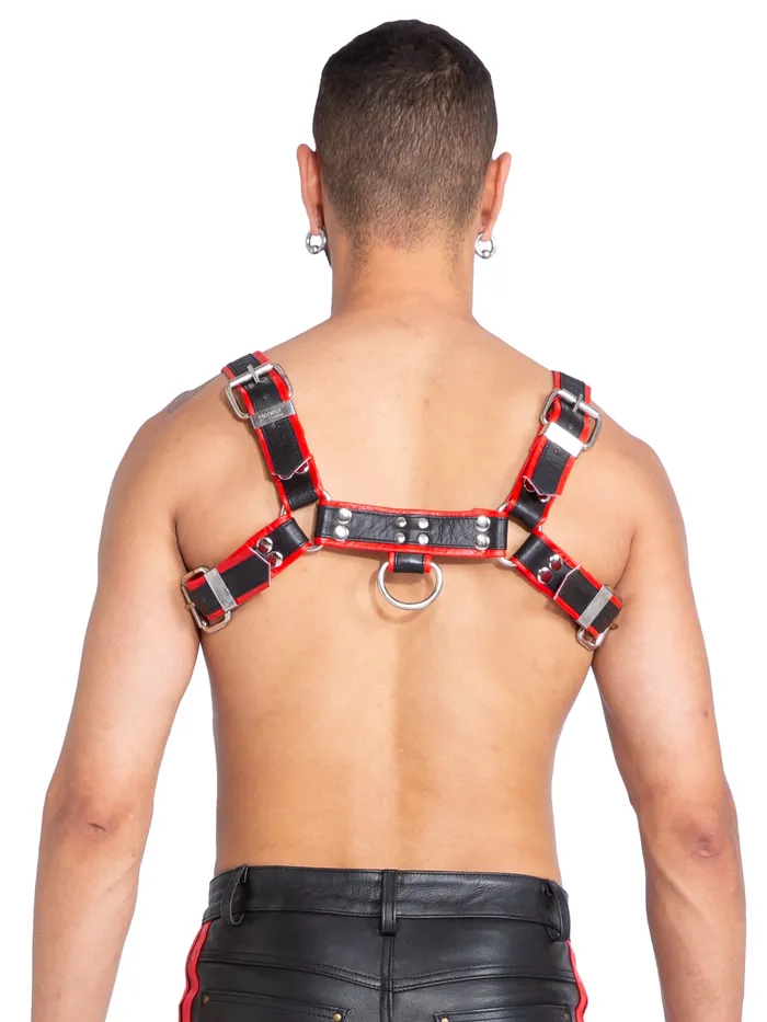 Restraints HonourSkintwocom Leather Chest Harness Black Restraints HonourSkintwocom Leather Chest Harness Black