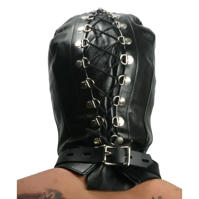 Restraints Strict Leather Strict Leather Premium Locking Slave Hood