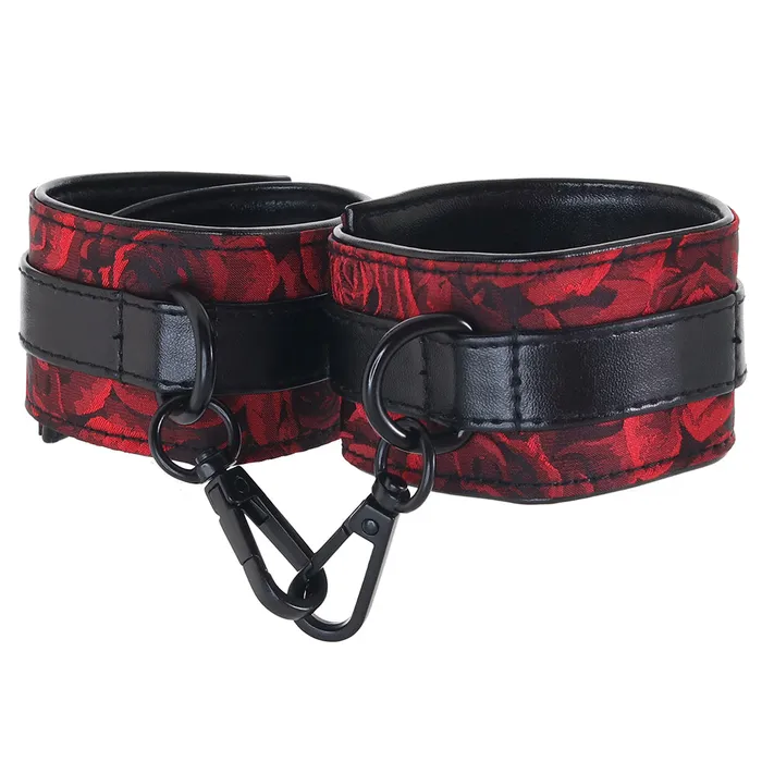 Secret Kisses Rosegasm Faux Leather Cuffs XGen Couples