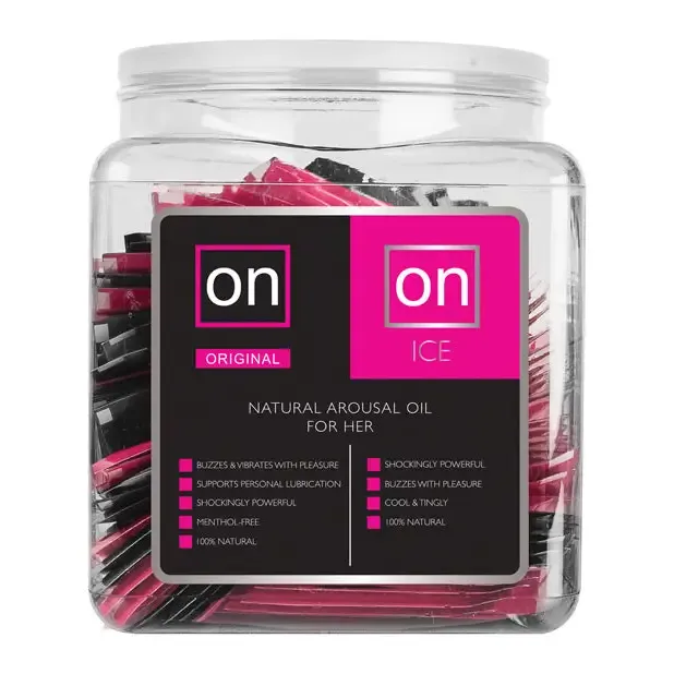 Sensuva Anal On For Her Arousal Gel Single Use Ampule Tub Original Ice Tub Of 75