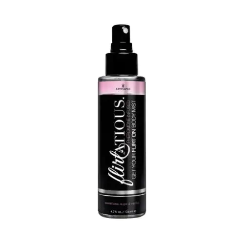 Sensuva Flirtatious PheromoneInfused Body Mist Sweetpea 42 oz Sensuva Female Sex Toys Sensuva Flirtatious PheromoneInfused Body Mist Sweetpea 42 oz Sensuva Female Sex Toys