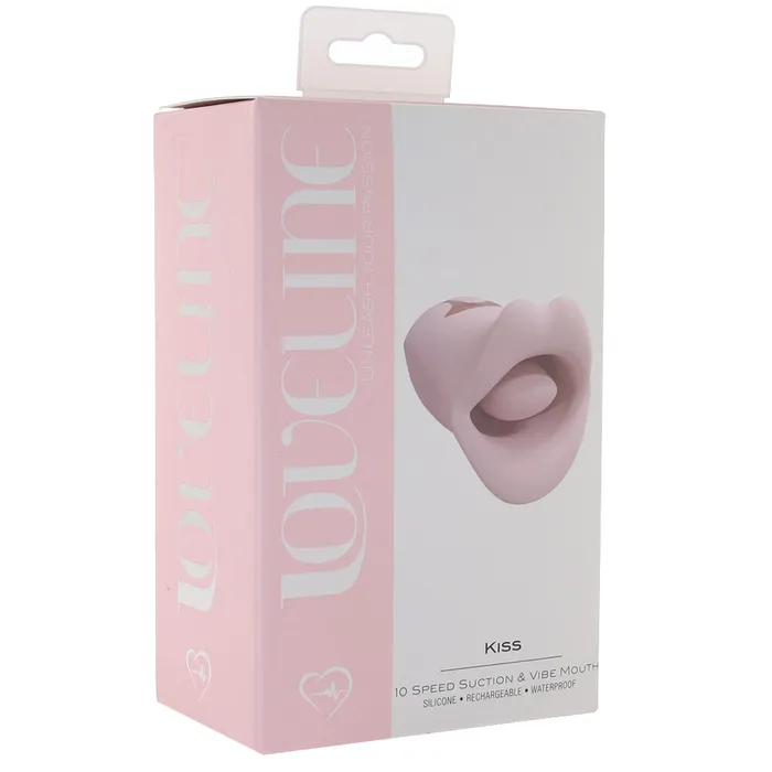Shots Toys Vibrators Loveline Kiss Dual Action Suction Vibe