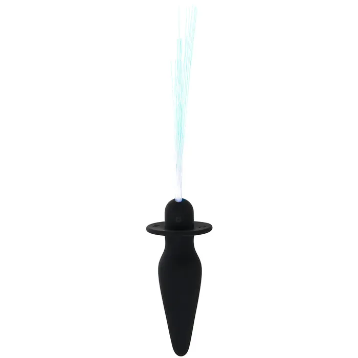 Southern Lights Vibrating Butt Plug in Black CalExotics Anal