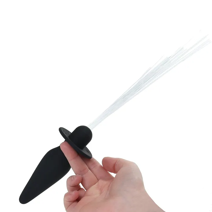 Southern Lights Vibrating Butt Plug in Black CalExotics Anal