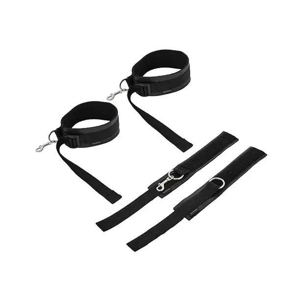 Sportsheets Restraints Sportsheet Thigh and Wrist Cuffs Set