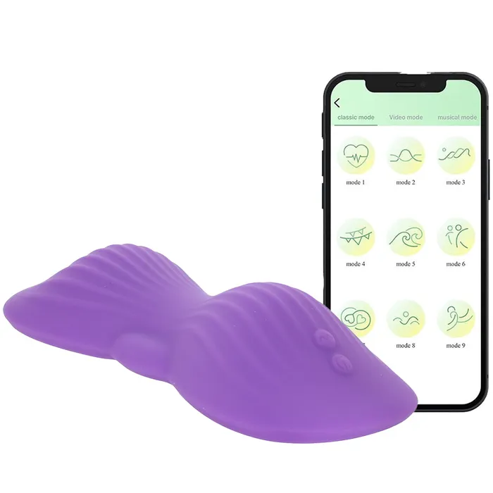 Techno Trap Grinding Pad Vibe in Purple ns novelties Vibrators