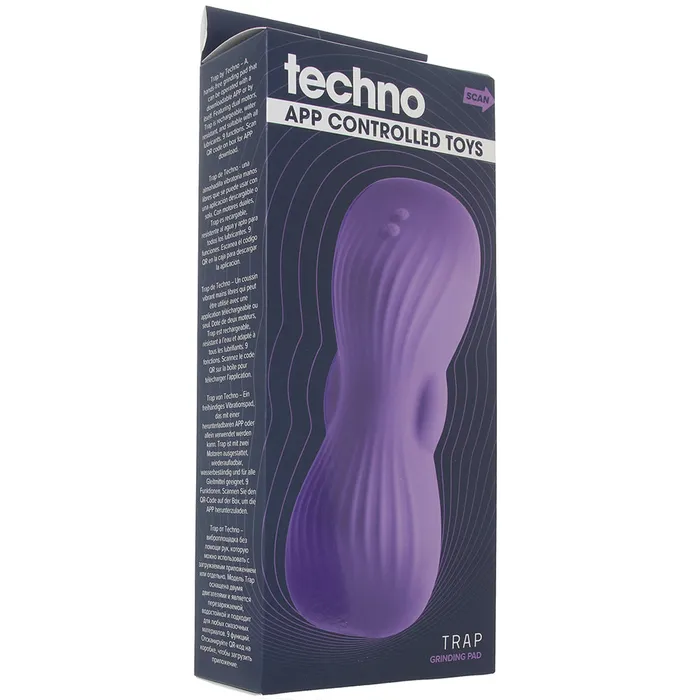 Techno Trap Grinding Pad Vibe in Purple ns novelties Vibrators