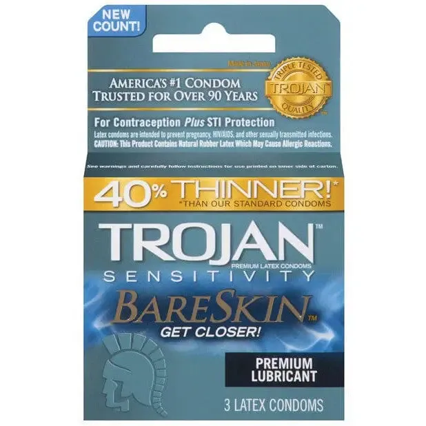 Trojan Vibrators Trojan Bareskin Condoms