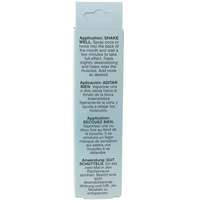 Vibrators Deeply Love You Throat Relaxer 1oz29ml in Chocolate Mint Sensuva