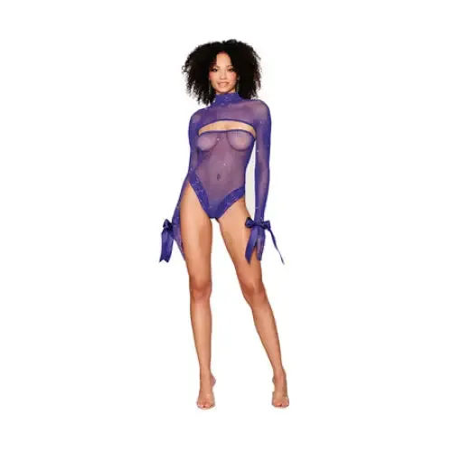 Vibrators Dreamgirl International Dreamgirl Teddy Shrug Restraint Violet OS