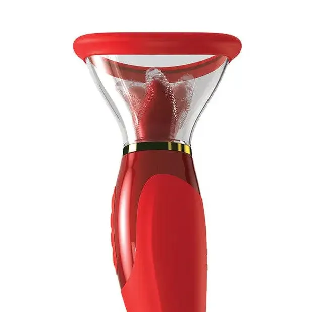 Vibrators Fantasy for Her Fantasy For Her Ultimate Pleasure 24k Gold Seasonal Luxury Edition Wtravel Bag Luxury Box Red