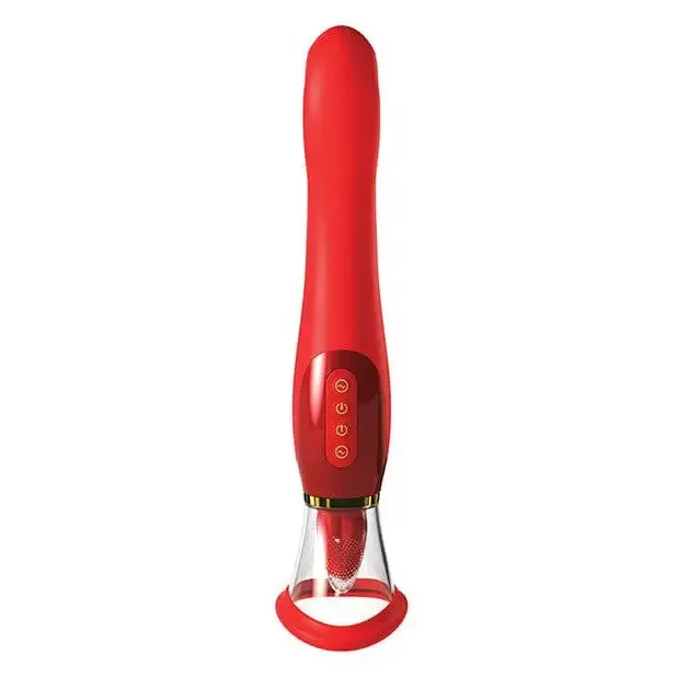 Vibrators Fantasy for Her Fantasy For Her Ultimate Pleasure 24k Gold Seasonal Luxury Edition Wtravel Bag Luxury Box Red