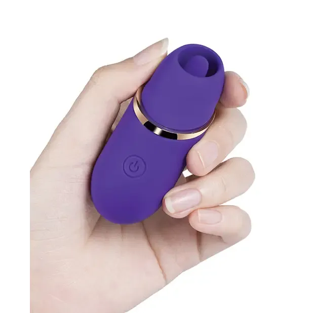 Vibrators Honey Play Box Abby Mini Clit Tongue Licking Vibrator Purple UC Global Trade INC Vibrators Honey Play Box Abby Mini Clit Tongue Licking Vibrator Purple UC Global Trade INC