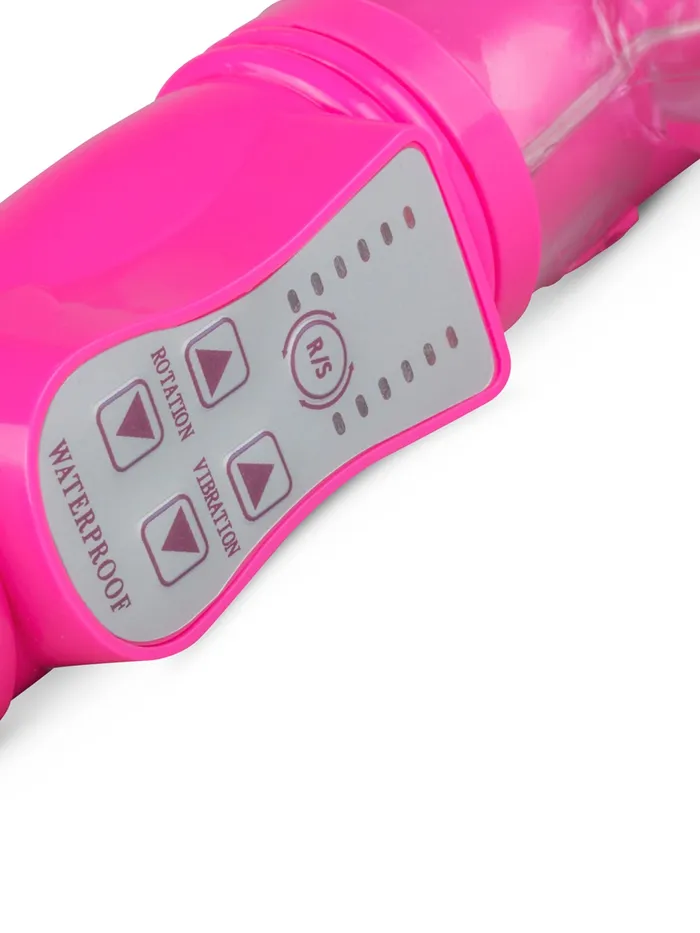 Vibrators HonourSkintwocom EasyToys Thrusting Rabbit Vibrator Pink