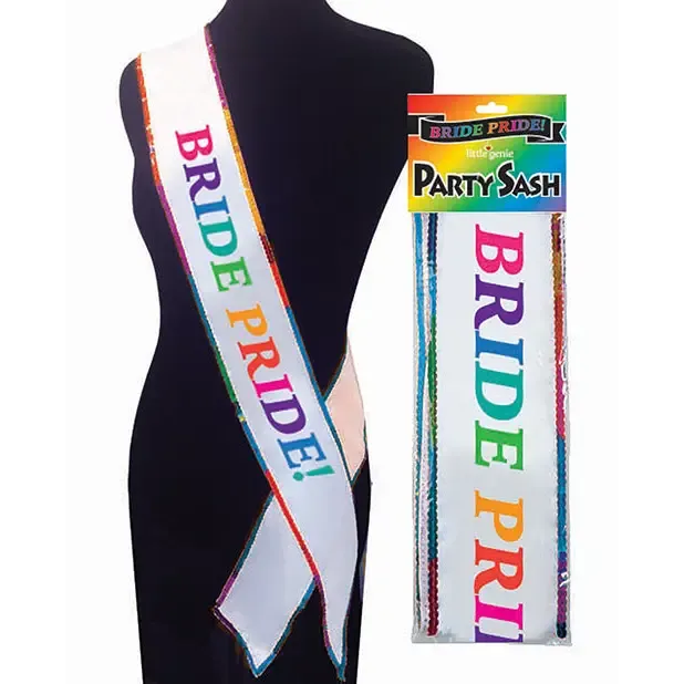Vibrators Little Genie Bride Pride Sash