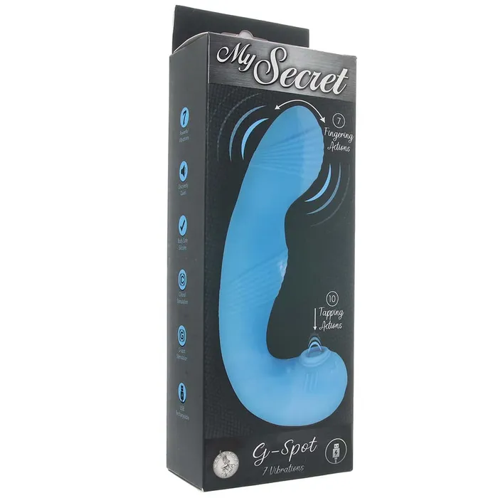 Vibrators My Secret Twirling Tapping and Rotating GSpot Vibe Nasstoys