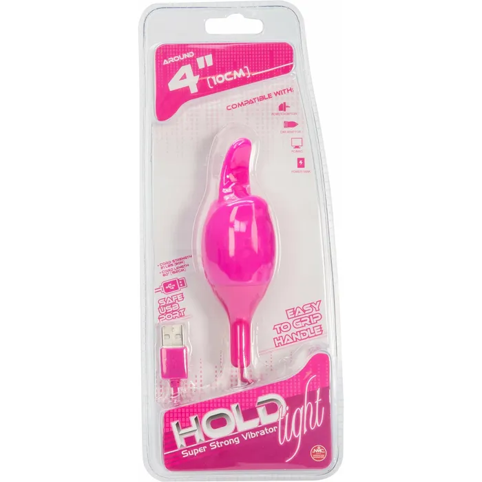 Vibrators NMC NMC Hold Tight Tongue Vibrator Rechargeable Pink