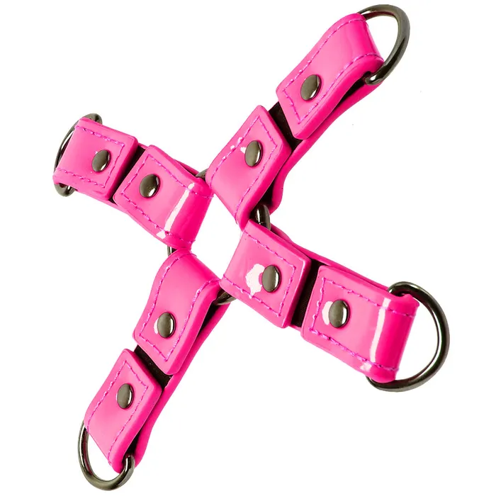 Vibrators ns novelties Electra Play Things Hog Tie in Neon Pink Vibrators ns novelties Electra Play Things Hog Tie in Neon Pink