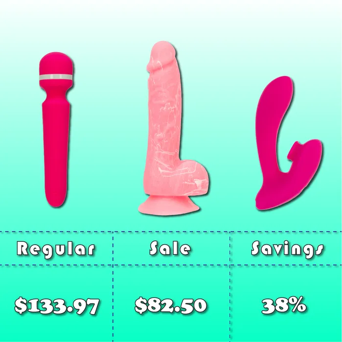 Vibrators PL Pure Love Pretty In Pink Bundle 2