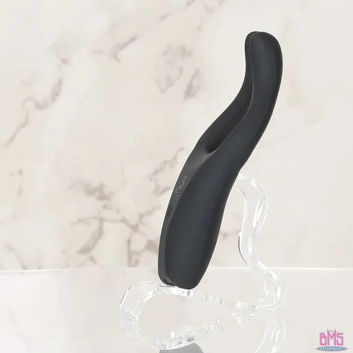 Vibrators Seven Creations Seven Creations Arc Desire Amplified Couple Vibrator Black