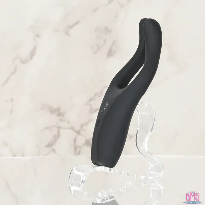 Vibrators Seven Creations Seven Creations Arc Desire Amplified Couple Vibrator Black