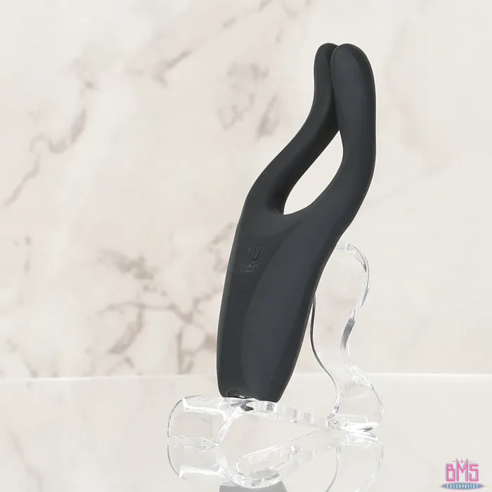 Vibrators Seven Creations Seven Creations Arc Desire Amplified Couple Vibrator Black