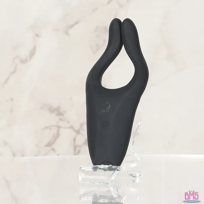 Vibrators Seven Creations Seven Creations Arc Desire Amplified Couple Vibrator Black