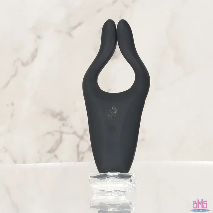 Vibrators Seven Creations Seven Creations Arc Desire Amplified Couple Vibrator Black