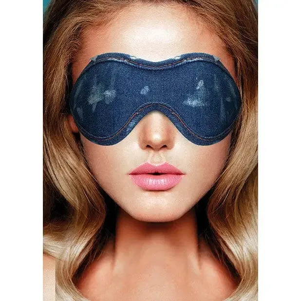 Vibrators Shots Denim Eye Mask SHOTS AMERICA Vibrators Shots Denim Eye Mask SHOTS AMERICA