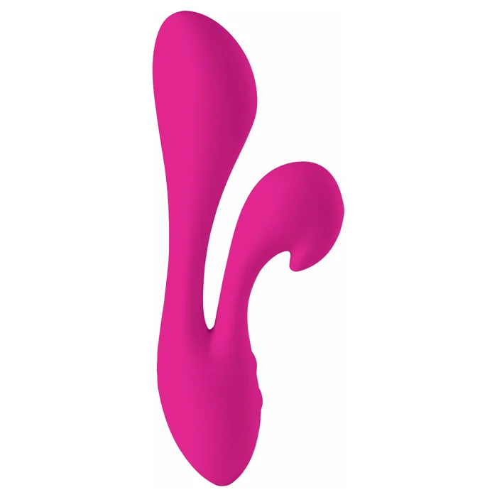 Vibrators The Swan Silhouette Dual Vibrator Rechargeable Pink Swan