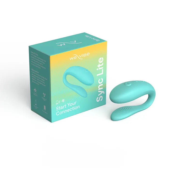 Vibrators WeVibe WeVibe Sync Lite Couples Vibrator Aqua