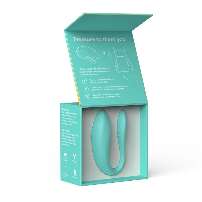 Vibrators WeVibe WeVibe Sync Lite Couples Vibrator Aqua