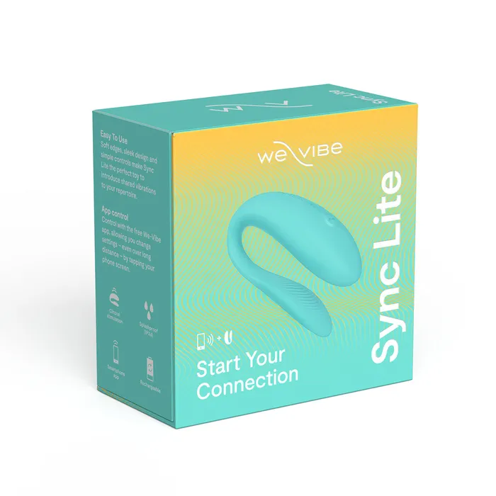Vibrators WeVibe WeVibe Sync Lite Couples Vibrator Aqua