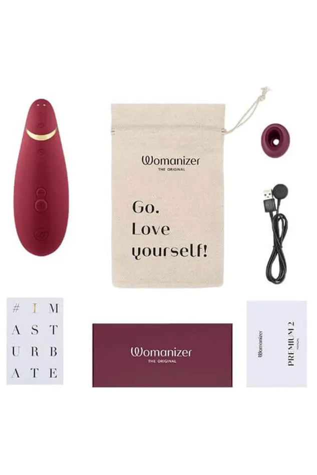 Womanizer Female Sex Toys Womanizer Premium 2 Clitoral Stimulator