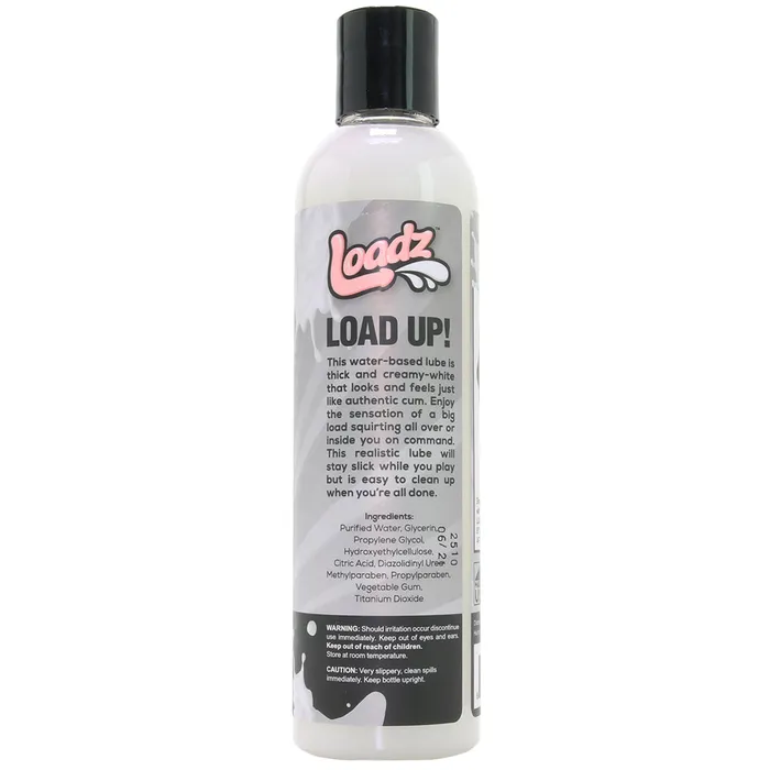 XR Brands Female Sex Toys Loadz Cum Load Unscented Water Based Lube in 8oz236ml
