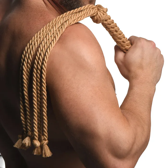 XR Brands Male Sex Toys Master Series Swashbuckler Rope Flogger