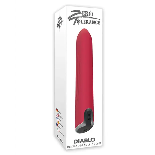 Zero Tolerance Female Sex Toys Zero Tolerance Diablo Rechargeable Bullet Vibrator Red Zero Tolerance Female Sex Toys Zero Tolerance Diablo Rechargeable Bullet Vibrator Red
