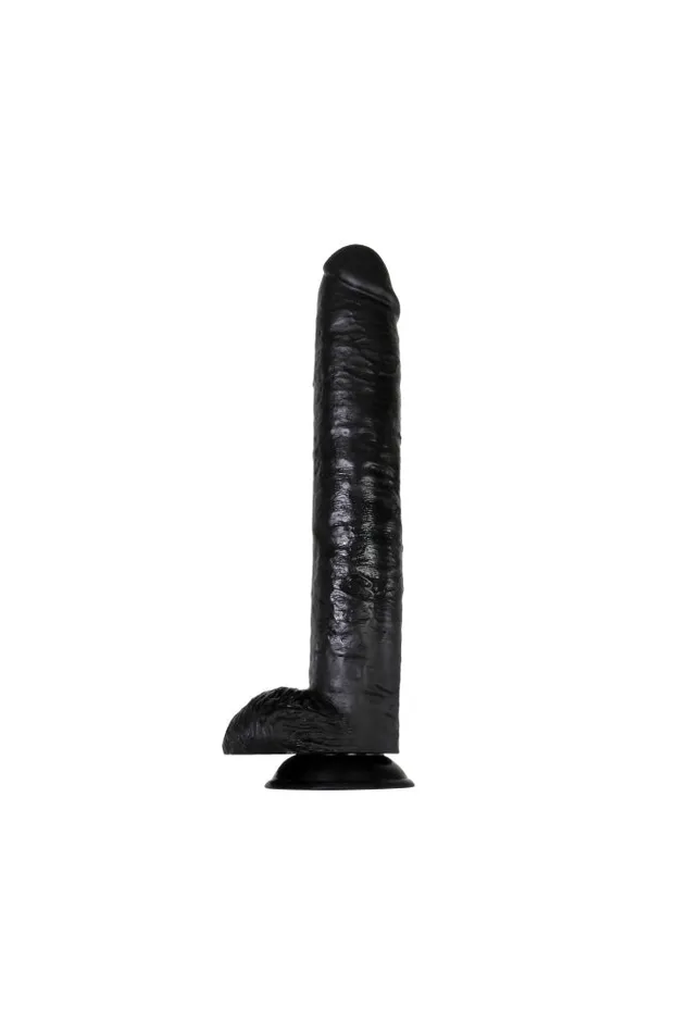 Adam Eve Dark Rider 15 Inch Dildo Black Adam Eve Anal