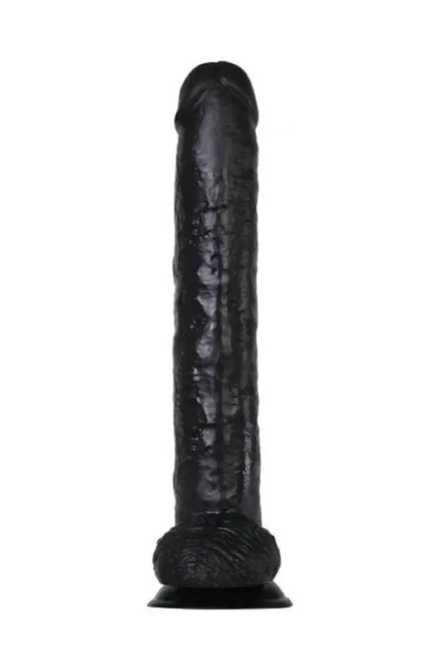 Adam Eve Dark Rider 15 Inch Dildo Black Adam Eve Anal