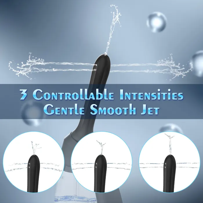 Anal Automatic Electric Enema Bulb with Ajustable Nozzle Amovibe