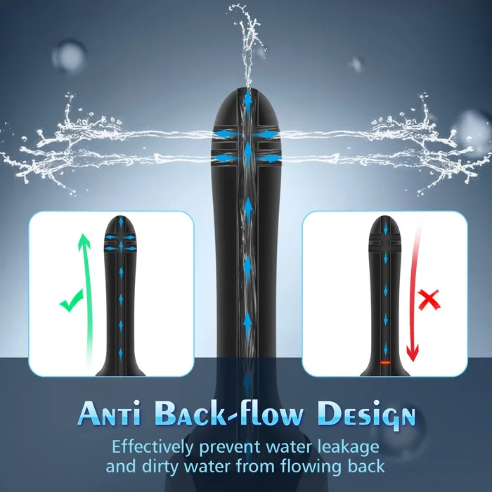 Anal Automatic Electric Enema Bulb with Ajustable Nozzle Amovibe