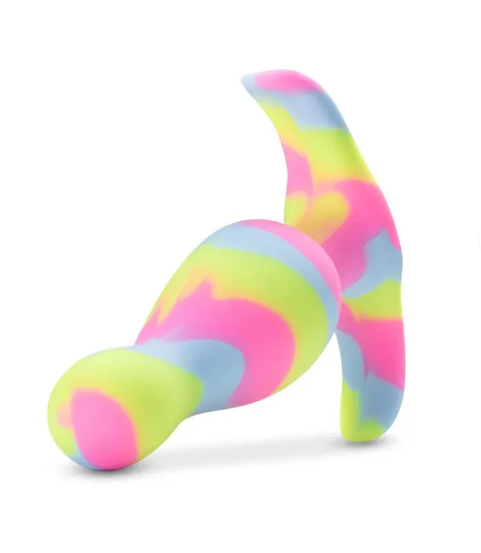 Anal Blush Kaleido Lime Silicone Butt Plug