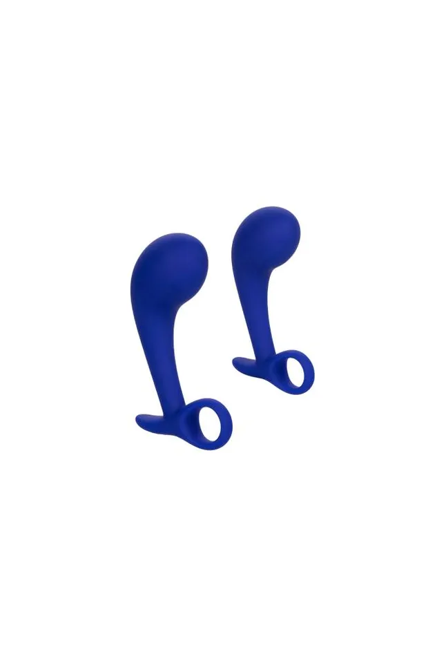 Anal Cal Exotics Cal Exotics Admiral Silicone Anal Training Set Blue