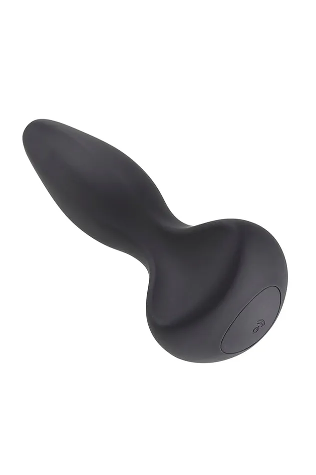 Anal Evolved Gender X Hip To Be Square Vibrating Anal Plug Black