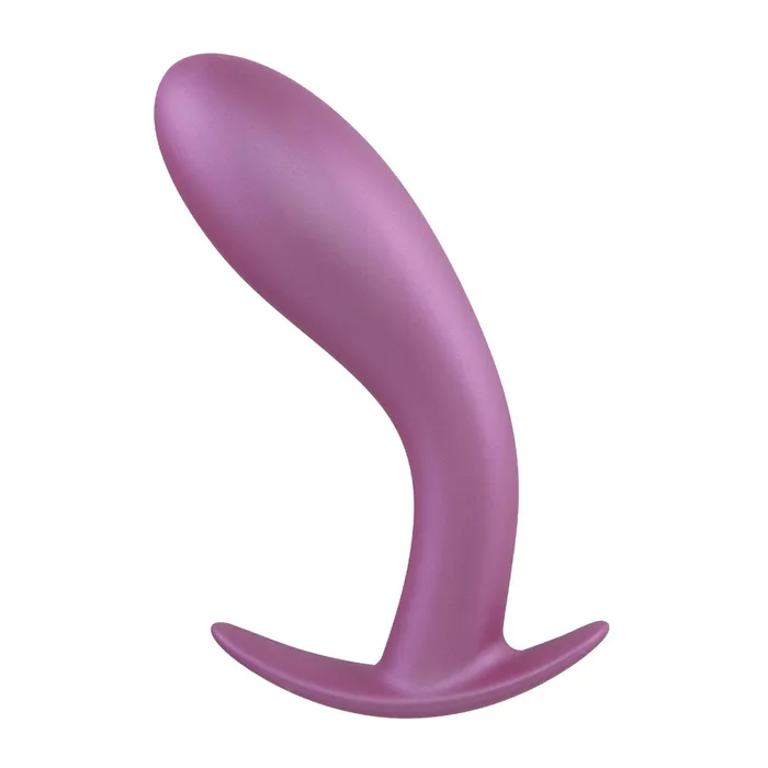 Anal Excellent Power Excellent Power Metallic Glam Curved Butt Plug Purple
