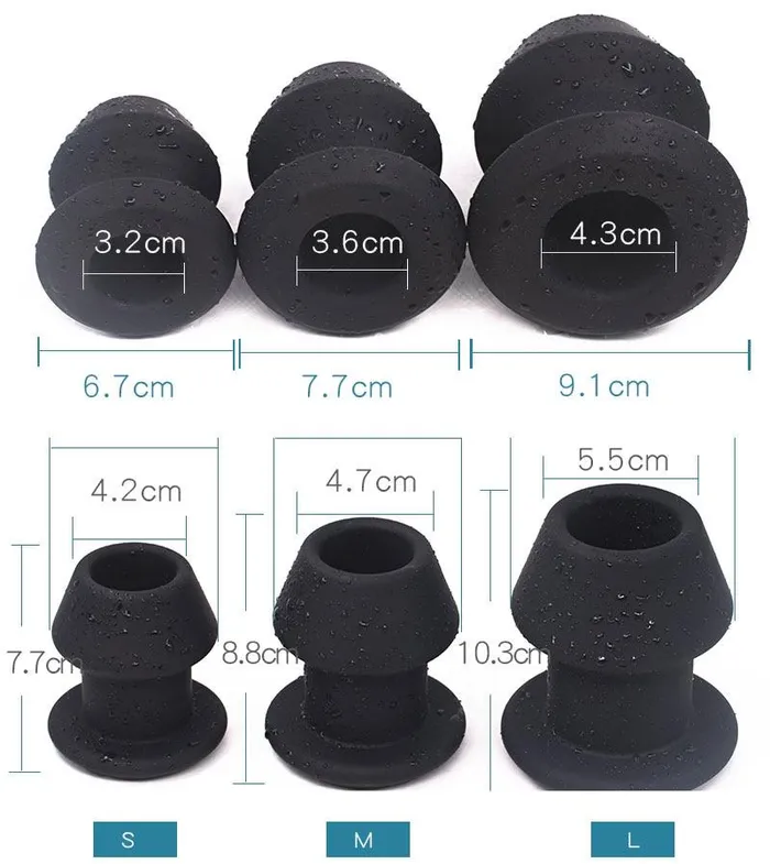 Anal Hollow Tunnel Butt Plug Bundles Oxyshop