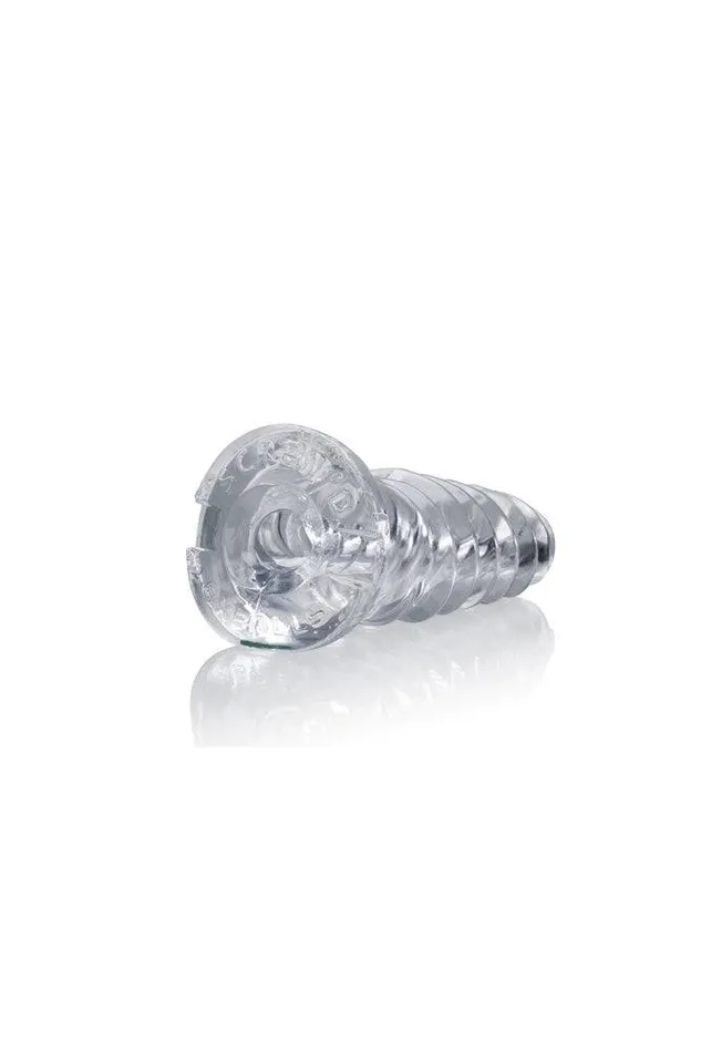 Anal Oxballs Oxballs Screwd JerkOff Toy Clear