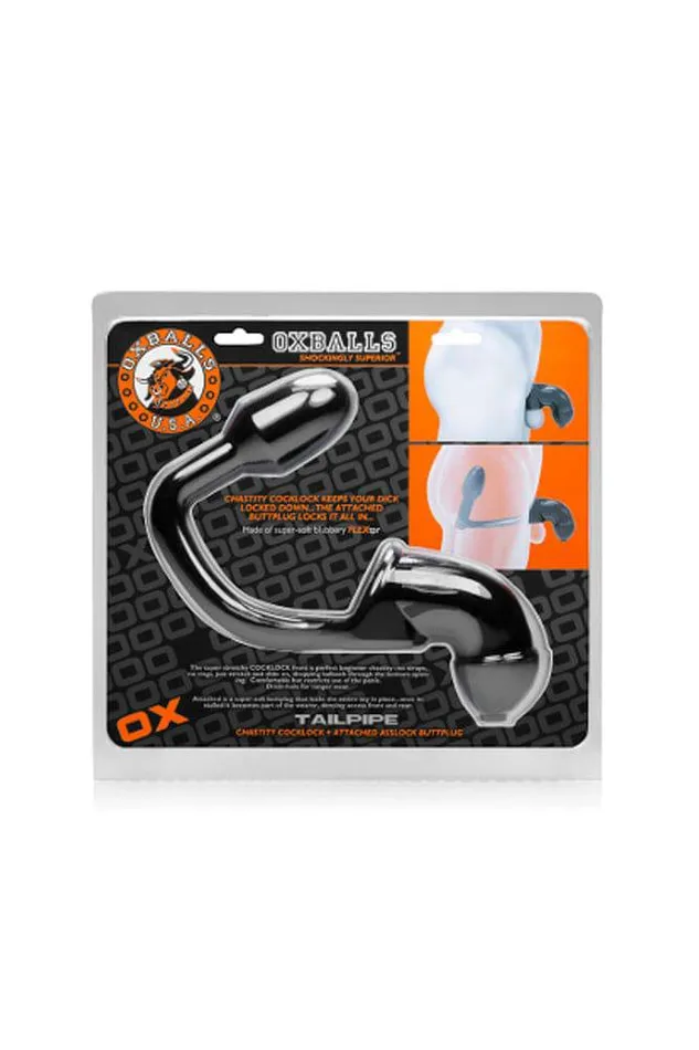 Anal Oxballs Oxballs Tailpipe Asslock Cocklock Black