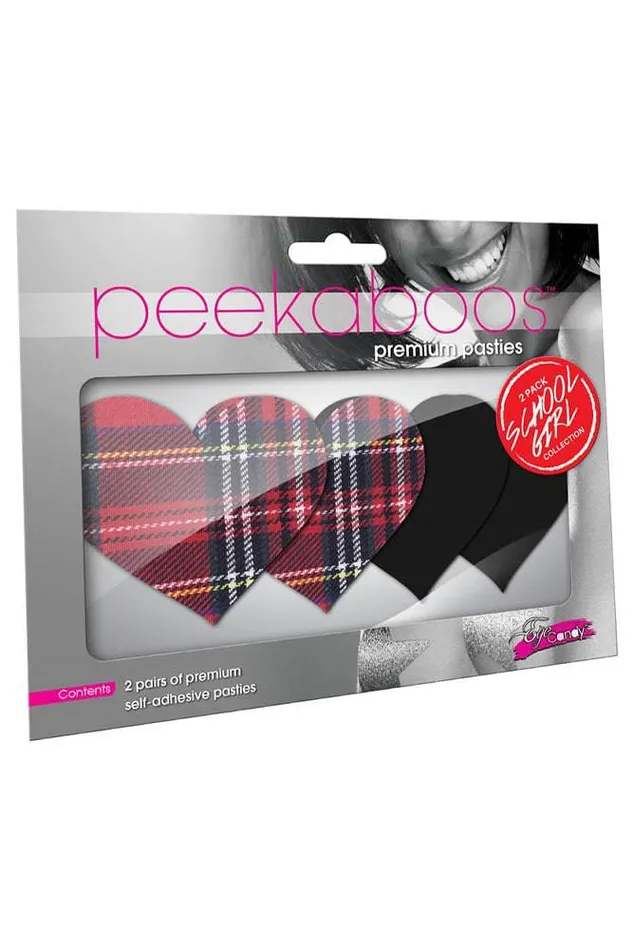 Anal XGen XGen Peekaboos Schoolgirl Heart Pasties