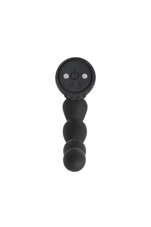 Anal Zero Tolerance Zero Tolerance The Emperor Beaded Prostate Massager Black